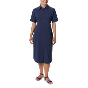 Columbia Firwood Crossing, Vestidos Azul Marino Para Mujer | 705281-JPB